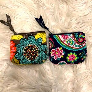 two vera Bradley wallets